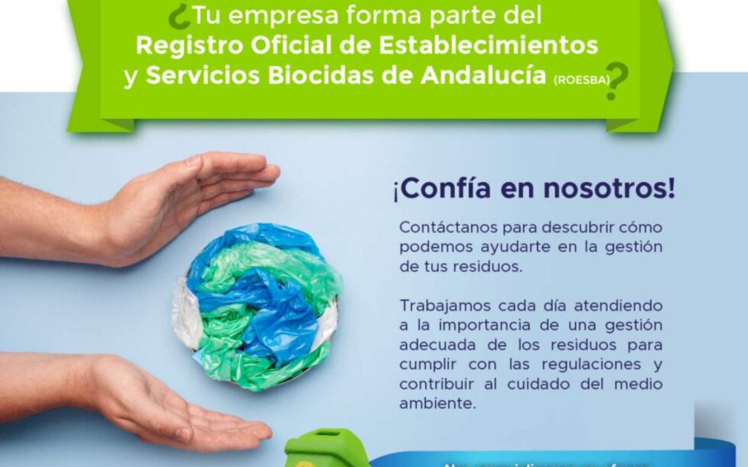 ECOGESTIÓN DE RESIDUOS presta servicio a empresas que forman parte del ROESBA 